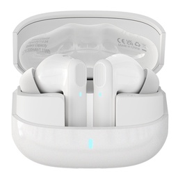 Devia auriculares inhalámbricos ANC TWS pro1 blanco