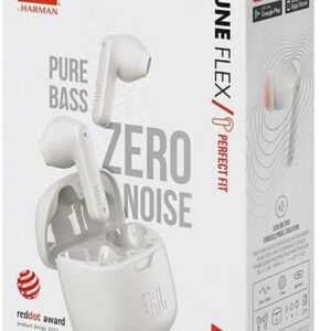 JBL auriculares inhalámbricos TUNE FLEX blanco