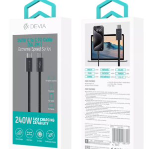 Devia Cable C-C 2m 240W Extreme Speed Series