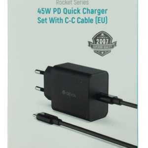 Devia cargador USBC y cable USBC 45W