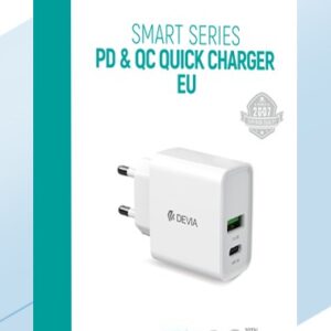Devia cargador USBA + USBC 20W
