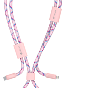 Devia Cable Pro5 universal rosa