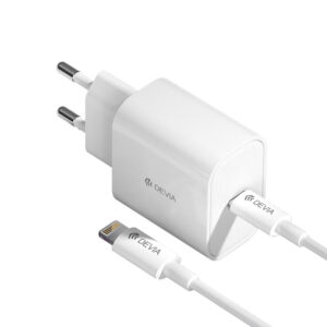 Devia cargador y cable 20W lightning