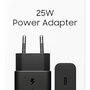 Samsung cargador solo tipo C 25W negro