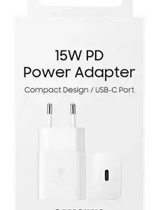 Samsung cargador solo tipo C blanco 15W