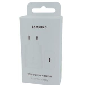 Samsung cargador solo tipo C 25W blanco
